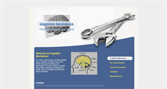 Desktop Screenshot of cognitivemechanics.net